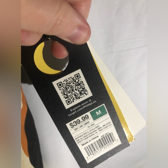 3.1 Phillip Lim for Target Asymmetrical Hem Mini Short Dress Floral Sz Med NWT - Picture 3 of 6